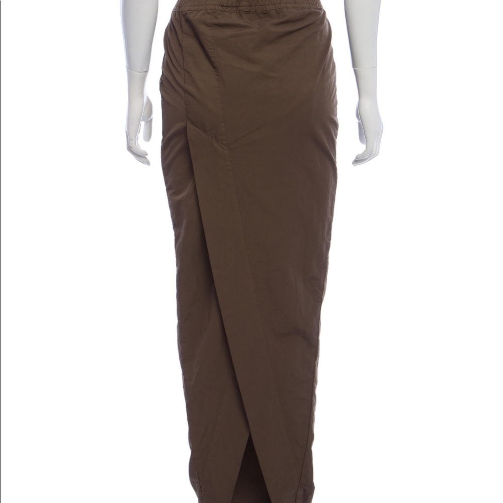 Rick Owens Brown Maxi Skirt